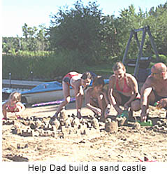 Build Sand Castles